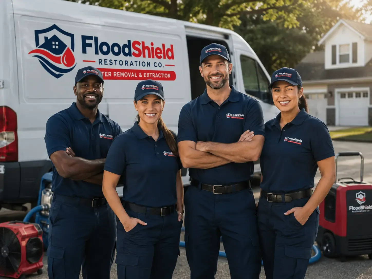 Flood Damage Restoration company in Chalmers, IN