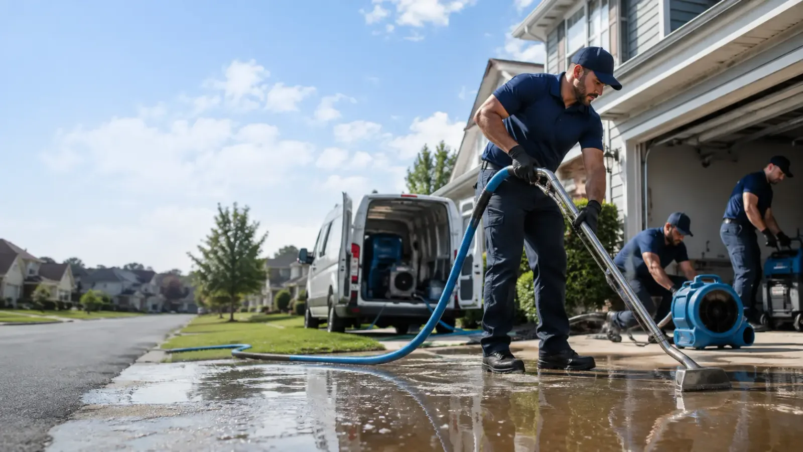 Flood Damage Restoration in Chalmers, IN